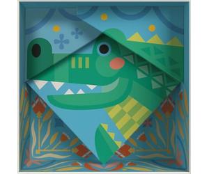 Ravensburger CreArt - Peinture par numéros 25865 - Faites-Le Ensemble : Crocodile - pour Adultes et Enfants