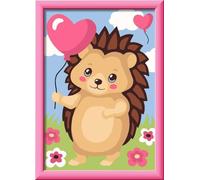Ravensburger CreArt - Peinture par numéros 25883 - Hearty Hedgehog - à partir de 7 Ans