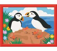 Ravensburger CreArt - Peinture par numéros 25887 - Macareux - 9 Ans et Plus