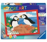 Ravensburger CreArt Peinture par numéros pour Enfants - Macareux
