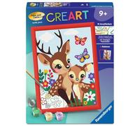 Ravensburger CreArt Peinture par numéros pour Enfants - Motif Cerfs Joyeux