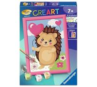 Ravensburger CreArt Peinture par numéros pour Enfants - Motif hérisson en cœur