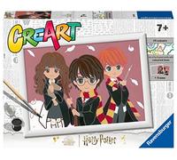 Ravensburger - CreArt Série D Harry Potter, Le Trio Magico, Peindre 7 + ans, 201389- Version italienne