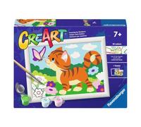 Ravensburger - CreArt Série E - Écureuil Joyeux | Peinture par numéros | Kit de Peinture | Dimensions 14x19 | Jeux Enfants 7 Ans | Idées Cadeaux | Cadeau Enfant 7 Ans