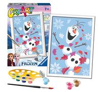 Ravensburger - Creart Série Et Frozen: Cheerful Olaf | Kit Peinture Enfants | Peindre Avec Des Numéros Inclut Tout Le Nécessaire | Jeux Enfants 7 Ans Ou Plus | Creart 7 Ans