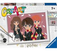 RAVENSBURGER Creart Série Harry Potter Il Trio Magique Set pour Peinture 7+