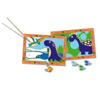 Ravensburger - Creart Série Junior 2 X Dinosaures | Kit Peinture Enfants | Peindre avec des Numéros Inclut Tout Le Nécessaire | Jeux Enfants 5 Ans Ou Plus | Creart 5 Ans