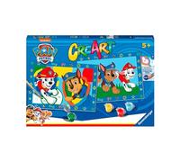 Ravensburger - Creart Série Junior 2 X Paw Patrol | Kit de Peinture pour Enfants | Peindre avec des Chiffres Comprend Tout Le nécessaire | Jeux Enfants 5 Ans ou Plus | Creart 5 Ans