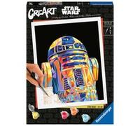 Ravensburger - CreArt 24x30 cm - R2D2 - Star Wars - Loisir créatif - Peinture par numéros - Adulte - Activité détente et créative - Dès 12 Ans - 23730 - Version française