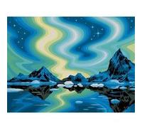 Ravensburger-Creart Toiles 30X40 Cm-Aurores Boréales-Peinture Par Numéros-Adulte-Activité Détente Et Créative-Des 14 Ans-23907 G