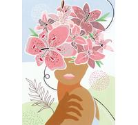 Ravensburger - CreArt Toiles 30x40 cm - Flowers on My Mind