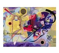 Ravensburger-Creart Toiles 30X40 Cm-Kandinsky/Jaune,Rouge,Bleu-Peinture Par Numéros-Activité Détente Et Créative-Des 14 Ans-23918 G