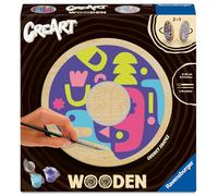 Ravensburger - CreArt Wooden - Bois - Adulte - Peinture par numéros - Chunky - Activité détente et créative - 25922