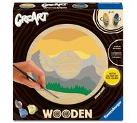 Ravensburger - CreArt Wooden - Bois - Adulte - Peinture par numéros - Moutains - Activité détente et créative - 25923