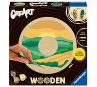 Ravensburger - CreArt Wooden - Bois - Adulte - Peinture par numéros - Moutains - Activité détente et créative - 25923
