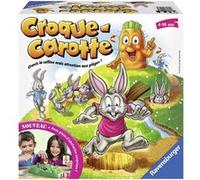 Ravensburger - Croque Carotte - Jeu de Société Rigolo - Jeu pour Famille avec Enfants - Course de Lapins Amusante - 2 à 4 Joueurs dès 4 Ans - 22223 - Version française