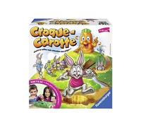Ravensburger - Croque Carotte - Jeu de Société Rigolo - Jeu pour Famille avec Enfants - Course de Lapins Amusante - 2 à 4 Joueurs dès 4 Ans - 22223 - Version française