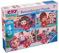 Ravensburger- Cry Babies Puzzle 4 dans Une boîte, 12-16-20-24 pièces, pour Enfants de 3 Ans et Plus, 3052, Multicolore