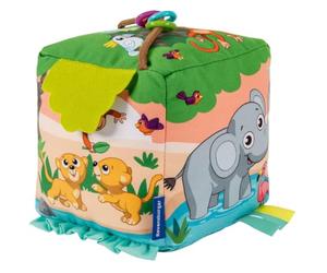 Ravensburger Cube de Jeu Musical 4859 Play+ Motor Skills : Animaux Sauvages, Jouets électroniques, 3 Modes de Jeu avec Plus de 25 Sons, pour bébés à partir de 6 Mois