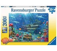 Ravensburger Découverte sous-Marine - Puzzle de 200 pièces XXL pour Enfants | Design Unique | Ajustement Parfait | Améliore Les compétences de résolution de problèmes