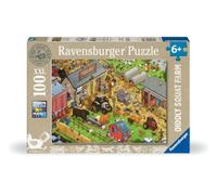 Ravensburger Diddly Squat Farm Puzzle XXL pour enfant 100 pièces