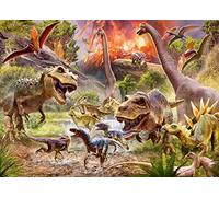 Ravensburger Dinosaure Dash Puzzle 60 pièces pour enfants - 05164 - Chaque pièce est unique, les pièces s'emboîtent parfaitement