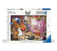 Ravensburger Disney Edition Collector's Edition Puzzle Aristochats 1000 pièces pour Adultes et Enfants à partir de 12 Ans, Blanc