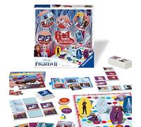 Ravensburger Disney Frozen 2 1 pour enfants et familles à partir de 3 ans - Comprend 6 jeux classiques : bingo, mémoire, dominos, serpents et échelles, dames et cartes à jouer, 20427,