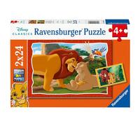Ravensburger Disney le Roi Lion 2x 24 Pièces Puzzle Histoire Jeu Enfants Âge 3+
