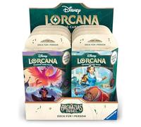 Ravensburger Disney Lorcana Jeu de Cartes à Collectionner : Île d'Archazias - Présentoir avec 8 Jeux de démarrage (en Allemand)
