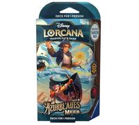 Ravensburger Disney Lorcana Jeu de Cartes à Collectionner : mer Bleu Azur, Ambre et Rubis (en Allemand)
