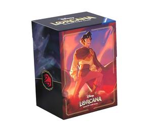 Ravensburger Disney Lorcana TCG Ciel Scintillant Jeu de Cartes à Collectionner JCC Boîte de Rangement de Deck Aladdin dès 8 Ans