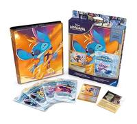 Ravensburger Disney Lorcana TCG : Collection Starter Set - Édition Stitch - Comprend 4 boosters Winterspell, un portefeuille de cartes Rock Star et une promo Glimmer Foil - Guide de collection