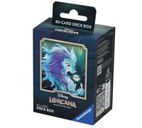 Ravensburger-Disney Lorcana TCG L'ascension des Floodborn-Jeu de Cartes à Collectionner-Boîte de Rangement Deckbox Sisu-dès 8 Ans