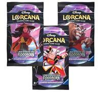 Ravensburger-Disney Lorcana TCG L'Ascension des Floodborn-Jeu de Cartes à Collectionner-JCC-Booster 12 Cartes-dès 8 Ans-Version française
