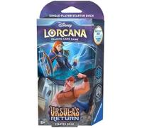 Ravensburger Deck de démarrage JCC Disney Lorcana TCG Le Retour d'Ursula Saphir & Acier