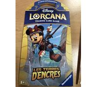 Ravensburger Disney Lorcana TCG Les Terres d'Encres Jeu de Cartes à Collectionner JCC Booster 12 Cartes dès 8 Ans Version française