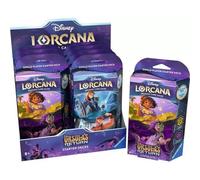 Ravensburger - Jeu de cartes - Disney Lorcana Starter 60 cartes +1 booster W4A EN Or G