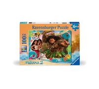 Ravensburger Disney Moana 2 Puzzle de puzzle | 100 pices xxl pour les enfants | Design unique de la pice | Amliore la crativit | Amusant et
