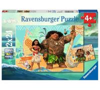 Ravensburger Puzzle – Vaiana et ses amis (Disney) – 2 x 24 pièces
