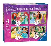 Ravensburger Disney Princess 4 Dans Une Boîte Puzzles