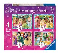 Ravensburger Disney Princesse 4 IN une Boite 12,16,20,24 Pièce Puzzle Neuf