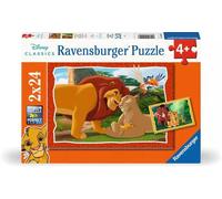 Ravensburger Disney Puzzle Le Roi Lion Animal Friends 2x24p