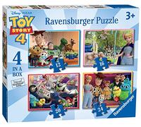 Ravensburger - 6833 - Puzzles Disney Pixar Toy Story 4, 4 In A Box (12, 16, 20, 24 Pièces) - Multicolore