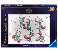 Ravensburger Disney Treasures from The Vault Robin Hood 1000 Piece Jigsaw Puzzle for Adults - Every Piece is Unique, Softclick Technology Means Pieces Fit Together Perfectly - Amazon Exclusive