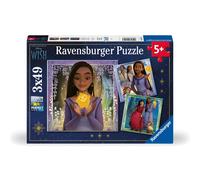 Ravensburger Puzzle enfant Lot 3 puzzles 49 pièces Spidey – Dès 5 ans – 3 posters inclus
