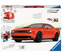 Ravensburger Puzzle 3D Dodge Challenger – Édition R/T Scat Pack Widebody, 165 pièces, sans colle