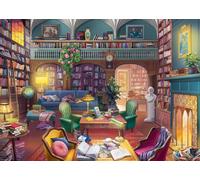 Ravensburger Puzzle 500 pièces Bibliothèque de rêve Format large Adultes et enfants dès 12 ans 17459