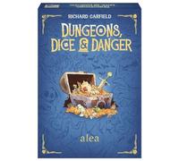 Ravensburger - Dungeons, Dice & Danger - Richard Garfield - Jeux de société - Aléa - Jeux de stratégie - Roll&Write - De 2 à 4 Joueurs à partir de 12 Ans - Mixte - 27270