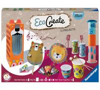 Ravensburger - EcoCreate - Eco-responsable - Recyclage - Jouets - Fabrication objets - Création d'instruments - Loisir créatif - Cadeau Noël - Activité créative - Dès 6 ans - 20229 - Version française